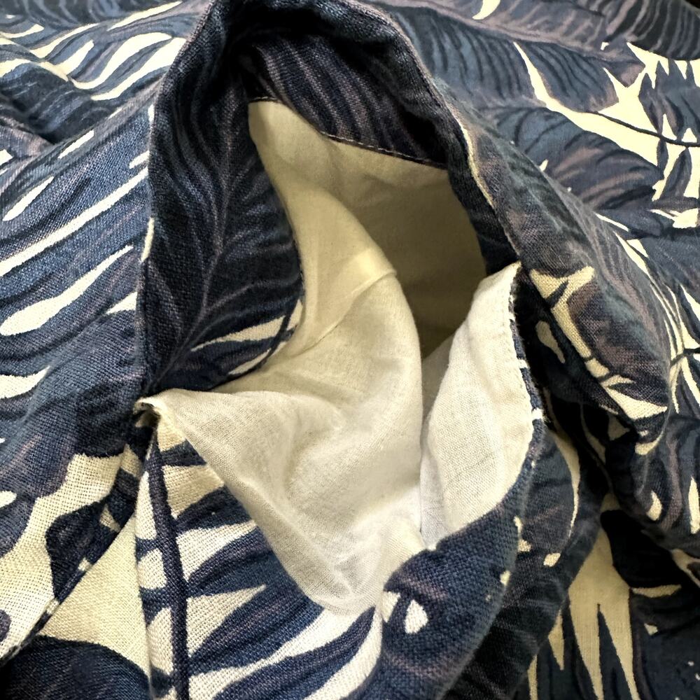 Tommy Bahama Seattle Seahawks Frondly Fan Tank Dress Linen Embroidered Blue XL - Picture 4 of 10